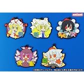 東方ラバー・キーホルダー 茜屋（紫、藍、文、夜雀、椛）５種セット