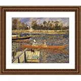 Easy Apply Wall Sticker Painting -Red Boat - Pierre-Auguste Renoir