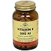 Vitamin E 200 IU Dry (d-Alpha Tocopheryl Succinate), 100 Vegetable Capsules, Solgar