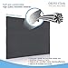 (8 Pack) QKOO Microfiber Cleaning Cloths - for Glasses, Camera Lenses, Cell Phones, Tablets, Camera Screens, Screens, Watches and Any Other Delicate Surface (8 Grey, 8 x 8 inches (20cm x 20cm)) QK9