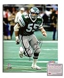 Frank Lemaster NFL Philadelphia Eagles Hand Signed 8x10 Photograph Green Jersey