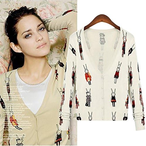 HYS Fashion Women Lady New Knitting Cardigan Bunny Sweater - HY-5003A