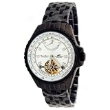 Adee Kaye Mens 35 Jewels Automatic Open Heart Tourbillon Power Reserve Watch Model AK-1097 by Adee Kaye
