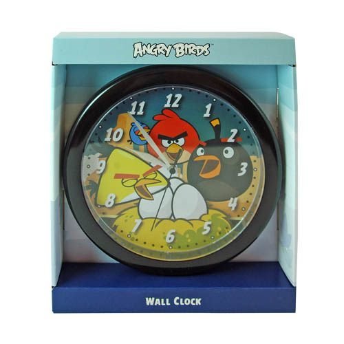 Angry Birds 10" Round Wall Clock, Quartz Accuracy, Easy Wall Mounting. Battery Operated Requires 1 Aa Battery (Not Included)
Angry Birds 10" Round Wall Clock, Quartz Accuracy, Easy Wall Mounting. Battery Operated Requires 1 Aa Battery (Not Included)