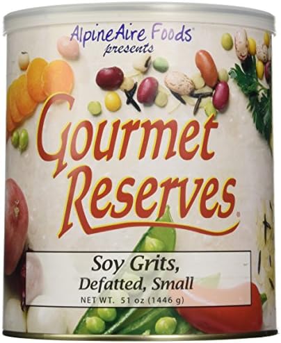 Alpine Aire Gourmet Reserves Small and Defatted Soy Grits (10-Can)