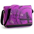 Soyntec® TravellerTM 200 Purple Messenger Bag for laptops up to 16.4