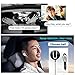 Bluetooth Receiver, RAGU Hands-Free Bluetooth Car Kit Wireless Bluetooth Music Receiver with Free Bluetooth Headset, Dual USB, Magnetic Base, Built in Mic -Black