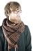 Black/Brown Kafiyah Scarf