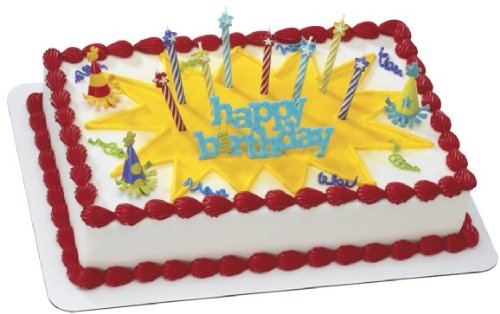 Birthday Party Cake Decorating Kit