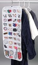 Whitney Design 80-Pocket Ultra Jewelry Organizer, White
