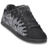 SNEAUX Men's Undead Skate Shoe, black / charcoal/ durabrush