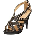 Miss Me Women's Becka-1 Open Toe Studded Pump