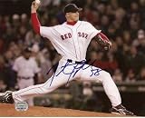 Jonathan Papelbon Autographed/Hand Signed Boston Red Sox World Series 8x10 Photo