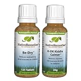 Native Remedies Be-Dry and K-OK Kiddie Calmer ComboPack