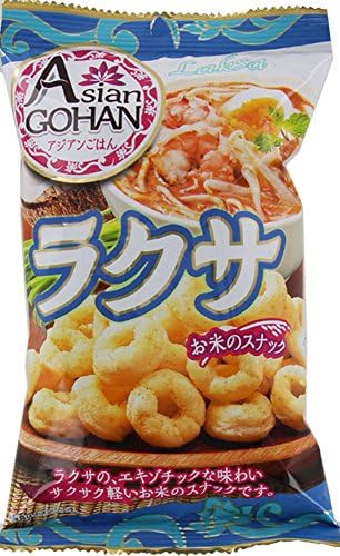 Mont Twirl Asian rice laksa snack 40gX10 bags