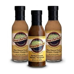 Granite Bay Farms Salad Dressing (3 Bottle) Collection in Wooden Gift Crate, 55-Ounce Total