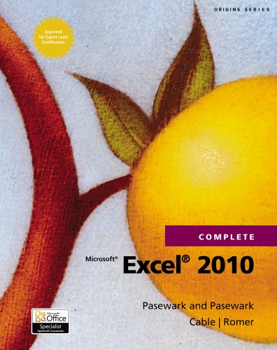 Microsoft Excel 2010 Complete 1111529523 pdf
