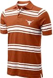 Texas Longhorns Dark Orange Avid Slub Knit Polo Shirt