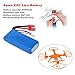 Andoer 2Pcs 7.4V 2000mAh Round Connector Battery Batteries For Syma Venture X8c X8w X8g Quadcopter Drone