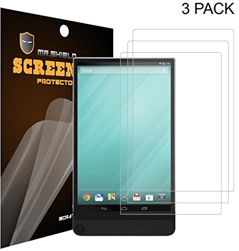 Mr Shield For Dell Venue 8 7000 / 7840 (2015 Version) Android Tablet Premium Clear Screen Protector [3-PACK] with Lifetime Replacement Warranty