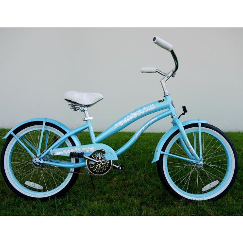 Kids bike girls 20 Beach Cruiser baby blue bicycle