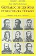 Genealogies des rois et princes d'europe