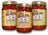 Gourmet Pasta Sauce Gift Set. Two Goombaz The Whole Crew is the Freshest Tasting Small Batch Pasta Sauce You Have Ever Eaten. Taste Like Homemade, Nice and Chunky with Visible Herbs and Spices. Not Yo