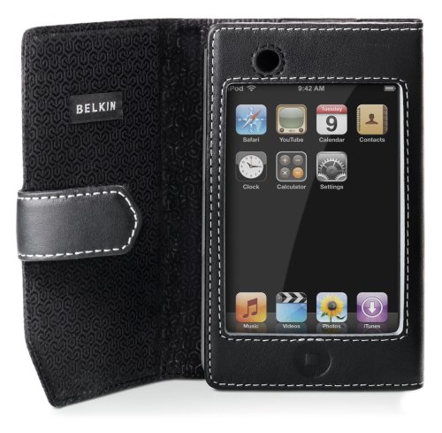 Belkin Leather Folio Case for iPod touch 1G (Black)