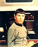 Leonard Nimoy- 8x10 signed autographed reprint photo. Star Trek (Spock)