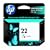 Original HP 22 Tri-color Ink Cartridge in Retail Packaging