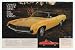 1970 Yellow Ford Torino Change Is In The Wind Double-Page Print Ad (15234)