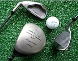 American Golf: Men's Left Hand XPII Edition Golf Club Set; W/OverSize Titanium Driver; Graphite Shaft Woods: Callaway Style Irons Cadet Regular or Tall Length; Free Putter