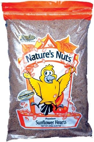 Chuckanut Products 00056 4-Pound Premium Sunflower Hearts