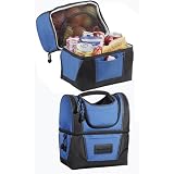 WorkZone Dual Compartment Lunch Cooler Royal 4200-02RYL