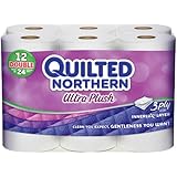 Quilted Northern Ultra Plush Bath Tissue, 12 Double Rolls