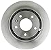 ACDelco Silver 18A2472A (19241849) Non-Coated Rear Disc Brake Rotor