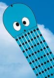 OCTOPUS KITE BLUE OPIE; 20inX90in, 5-20 mph