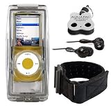 iPod Nano 4th Gen Underwater Protective Case with Aquapac Waterproof Headphones & Armband, (Made by OtterBox)