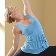 Ruffled Yoga Tank Top