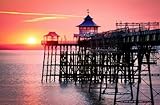 Sunset at Clevedon Pier - 60