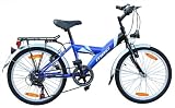 Kinderfahrrad 20 Zoll Fahrrad 6 Gang Shimano Schwarz