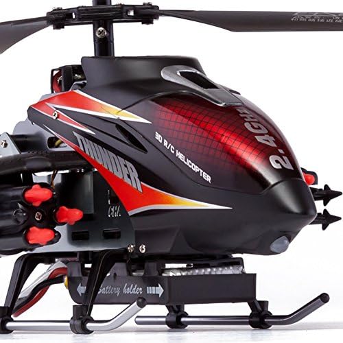 DFD F187 3CH RC 2.4GHZ Helicopter with Bullet Color Black