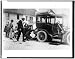 [Examination of luggage on automobile, by Customs(?), France] Reprint (10 x 8 inches)