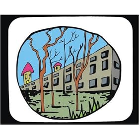 Click here to buy Mouse Pad with South America, trees, branches, Columbia, architecture, building by SHOPZEUS.