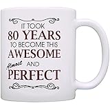 80th Birthday Gifts For All Took 80 Years Awesome Funny Party Gift Coffee Mug Tea Cup White