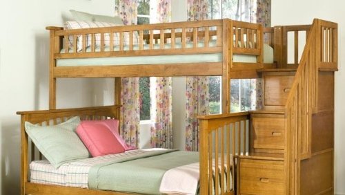 Atlantic Furniture AB55707 Columbia Bunk Bed