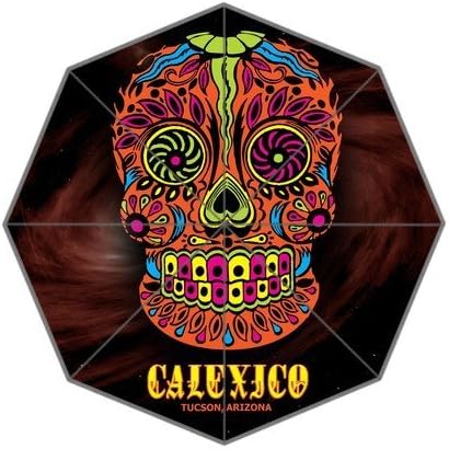 2016 Cool Style skull Custom 43.5 Inch Forable High Quality Compact Rain Sun Umbrella!!