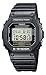 Casio - DW-5600E-1VER - Montre Résine -Quartz Digitale - Multifonctions -Sport - Chrono - Timer - Alarme Fuseaux Horaires - Bracelet Caoutchouc Noir