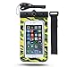 ★BLACK FRIDAY SALE★ H2NO® IPX8 Certified Universal Waterproof Cell Phone Carrying Case For Apple iPhone 6, (not 6 Plus), 5s, 5, Galaxy S5, S4 S3, HTC One & Other Similar Sized Devices