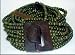 Fashion Indian Ethnic Olive Green Bead Work Wooden Belt